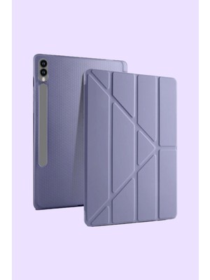 Nezih Case Samsung Tab S9 (X710) / Tab S9 Fe (X510) Kalem Bölmeli Uyku Mod'lu Standlı Akıllı Kapak Kılıf