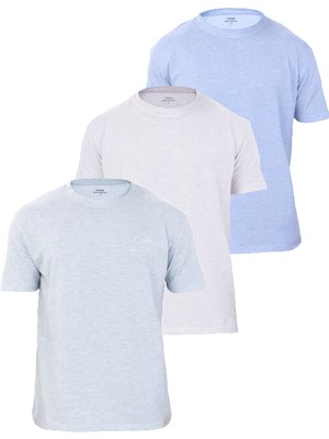 Monox Erkek Melanj Tshirt 3'lü