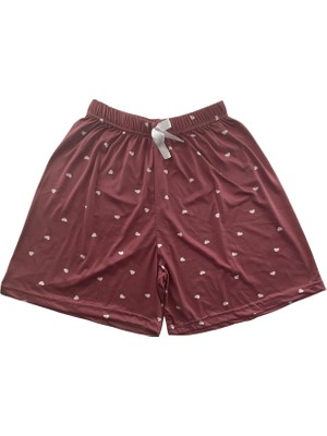 Dode Flora Kadın Kalp Desenli Şort Milan - 001