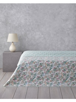 English Home Fruit Fiesta Çift Kişilik Çok Amaçlı Örtü 200 x 220  cm  Yeşil