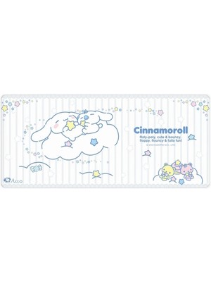 AKKO x Cinnamoroll Star Renkli Baskılı Mouse Pad 90 × 40 cm Kumaş Malzeme ile Dayanıklı Tasarım