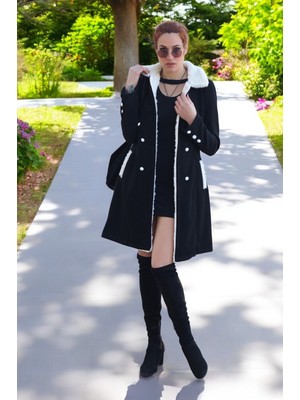 Kışlık Kaşmir Kaşe Kaban