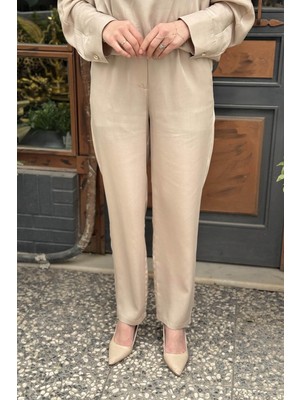 Naki & Mascara Pantolon 25MY3108 Bej