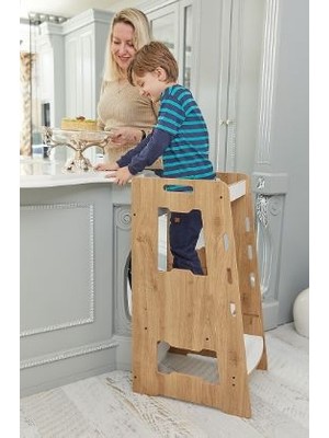 Çocuk Öğrenme Kulesi -Öğretici Eğitici Bebek