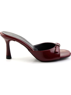 Bambi Bordo  Kadın Terlik K04527030108