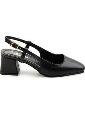 Siyah  Kadın Klasik Topuklu Ayakkabı K01992152809