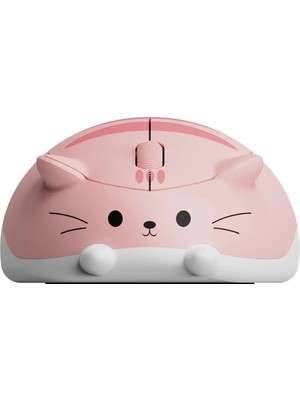 Akko Akko x Waigua Cat Pink Angie Kablosuz Simetrik Mouse