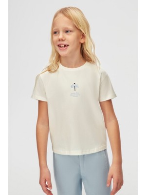 Nk Kids Kız Çocuk Tişort 8-14 Yaş 38423