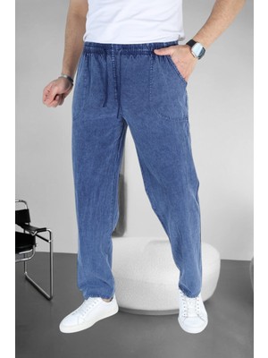 Keten Pantolon Hambez Alt Eşofman Rahat Kalıp Büyük Beden Ham Bez UNISEX%100 Pamuk Relaxed Beden Aralığı M-6xl