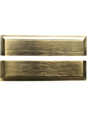System 9148 Line Uzun Boy Kulp Antik Renk 128 mm
