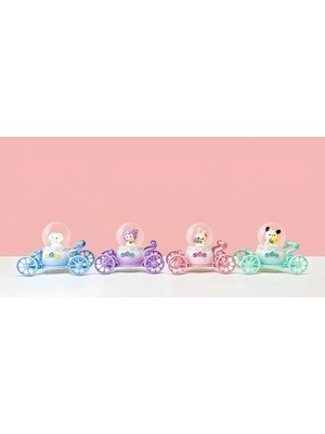 Akıllı Durak Arabalı Kuromi Serisi Kar Küresi