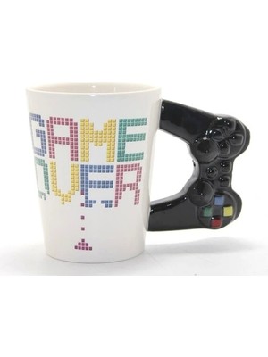 Akıllı Durak Game Over Porselen Kupa Bardak Model 1