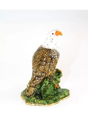 Ttt Swarovski Taşlı Tekli Kartal