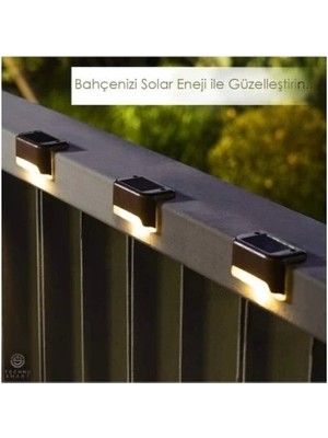 Ttt Waterproof Solar Merdiven Lambası 4 Adet