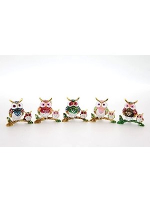 Swarovski 2'li Baykuş Model 2