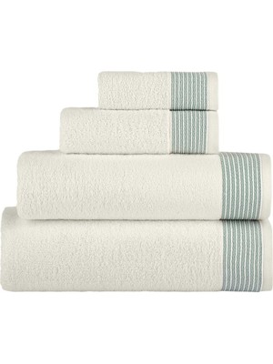 Çizgi Desenli Banyo Havlusu