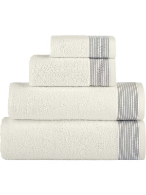 Çizgi Desenli Banyo Havlusu