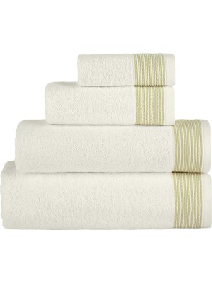 Çizgi Desenli Banyo Havlusu
