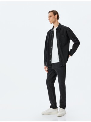 Koton Slim Fit Kot Pantolon - Brad Jean