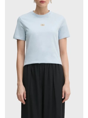 Calvin Klein  Pamuk Regular Fit Bisiklet Yaka T Shirt J20J225243CUI Bayan T Shirt J20J225243 Cuı