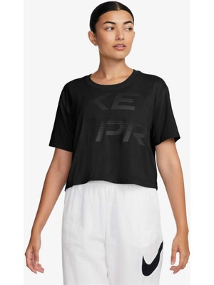 Nike Pro Dri-Fit Graphics Cropped Training Short-Sleeve Kadın Tişört Ndd Sport