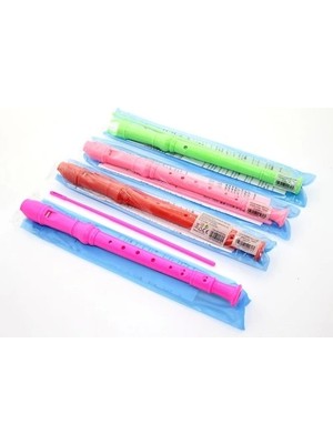 Akıllı Durak Renkli Plastik Flüt