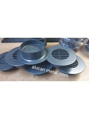 Alücan Alüminyum 100'LÜK Baca Menfezi (Boğaz Çap 10 cm)