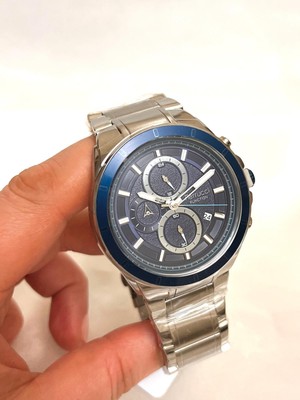 Ferrucci Çelik Gümüş Renk Fonksiyonlu&takvimli Erkek Kol Saat+Bileklik