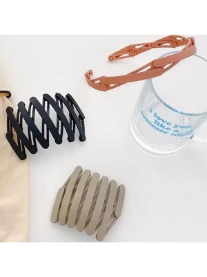 Ozcmax Portatif Katlanabilir Saç Tacı Saç Tokası