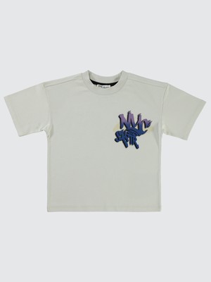 Civil Boys Erkek Çocuk Tişört 6-9 Yaş Açık Gri