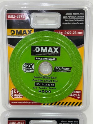 Dmax DMX-4676 D-Max Cam-Seramik-Porselen Kesme Diski 115 mm( Hassas Kesim )