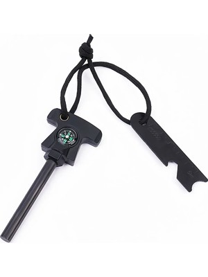 Orcamp OUT-4510 Magnezyum Çubuk Siyah Hafif ve Taşınabilir Dış Mekan Ekipmanı
