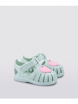 Igor Çocuk Erkek Tobby Gloss Love Sandalet 25 Numara Mint Renk Rahat Malzeme ile Üretildi