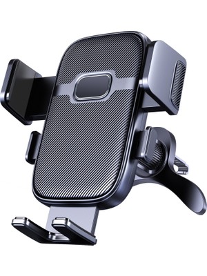 Kingma Metal Kancalı Havalandırma Destekli Araç Içi Telefon Tutucu