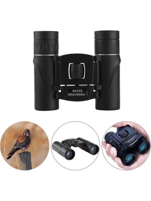 Tasco 40x22 Cepte Taşımalı Kauçuk Kaplamalı Mini Dürbün 1000m/36m