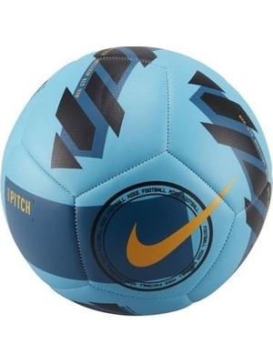 Nike Nk Pitch 5 Numara Futbol Topu Mavi