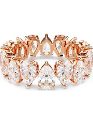 Swarovski 5690090 Swarovski Yüzük Re Matrıx:rıng Whıte/ros 50