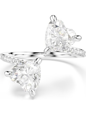 Swarovski 5705592 Swarovski Yüzük Re Mesmera:rıng Op Hrt Cry/rhs 50