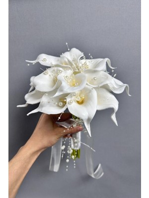 Gelin Buket Çiçeği ve Nikah Aksesuarı Seti