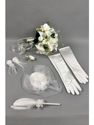 Gelin Çiçeği ve Nikah Set Aksesuaları