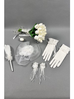 Gelin Çiçeği ve Nikah Set Aksesuaları