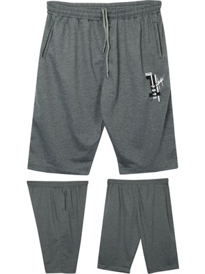 Erkek Büyük Beden 110 - 150 Kilo Arası Için Uygun Pine1 Yazılı Penye Kapri