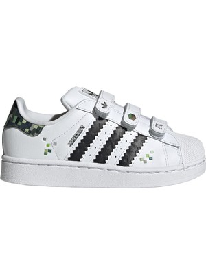 adidas Superstar Iı x Minecraft Çocuk Günlük Spor Ayakkabı