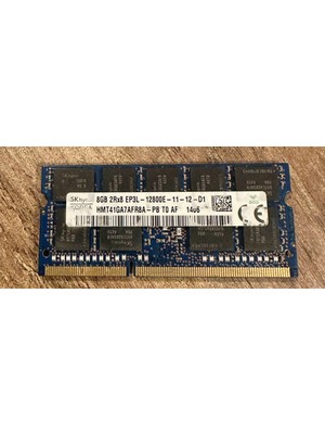 Hynix HMT41GA7AFR8A-PB 8 GB Ddr3 1600 Mhz CL11 Server Ram Bellek
