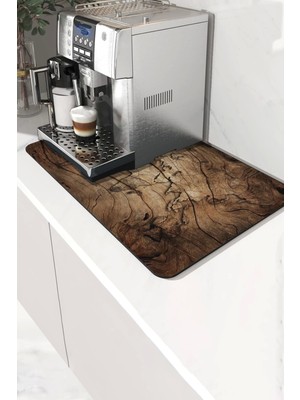 Valerine Life Kahve Makinesi Matı Sıvı Geçirmez Kaymaz Yıkanır Çaycı Çay Espresso Makinesi Pad 35X45CM 27250206