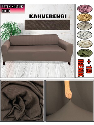 GL Home Petek Kumaş Üçlü Koltuk & Çekyat Koltuk Kilifi Arkasi Dahi̇l