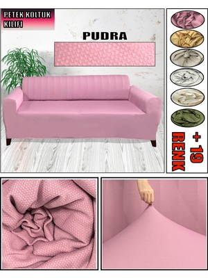 GL Home Petek Kumaş Üçlü Koltuk & Çekyat Koltuk Kilifi Arkasi Dahi̇l