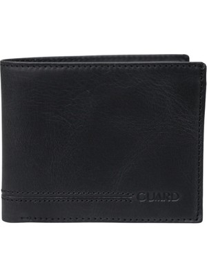 Guard Antik Siyah Deri Erkek Cüzdanı
