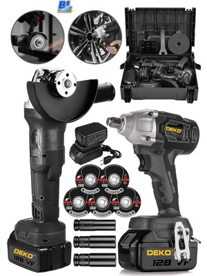 2'li Süper Seri Çift Akülü Somun Sökme Bijon Sıkma Seti Akülü Taşlama Spiral Makinesi Çelik Şanzıman