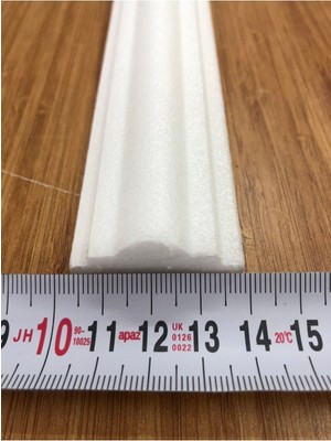Luxury 1 Adet (1 Mt) Dekoratif Strafor Köpük Çıta (4 Cm'lik) 1 Adet